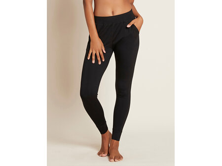 Boody Women's Downtime Slim Leg Lounge Pant - Black / M