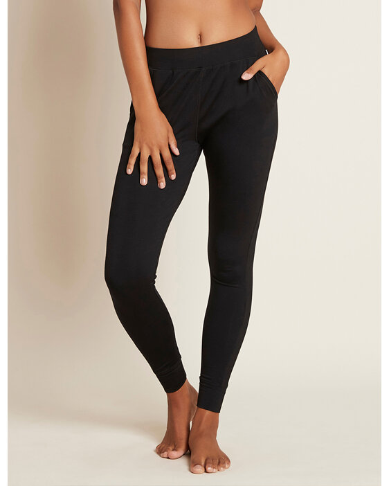 Boody Women's Downtime Slim Leg Lounge Pant - Black / M