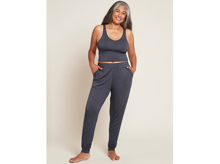 Boody Women's Downtime Slim Leg Lounge Pant - Storm / L