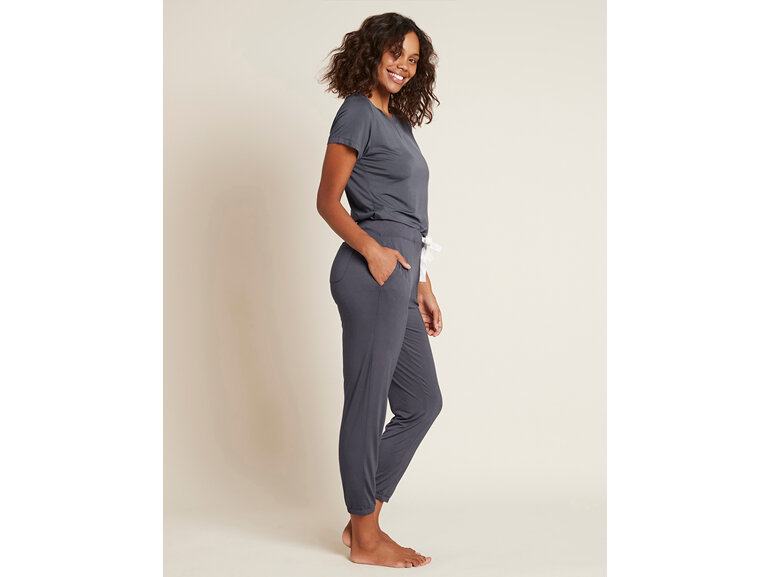 Boody Women's Goodnight Ankle Sleep Pant - Storm / L