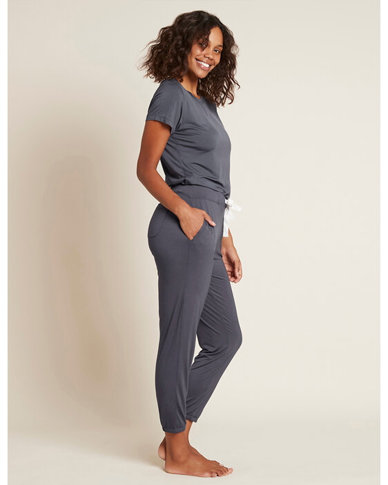 Boody Women's Goodnight Ankle Sleep Pant - Storm / S
