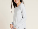 Boody Women's Goodnight Raglan Sleep Top - Dove / M