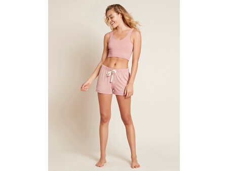 Boody Women's Goodnight Sleep Shorts - Dusty Pink / L