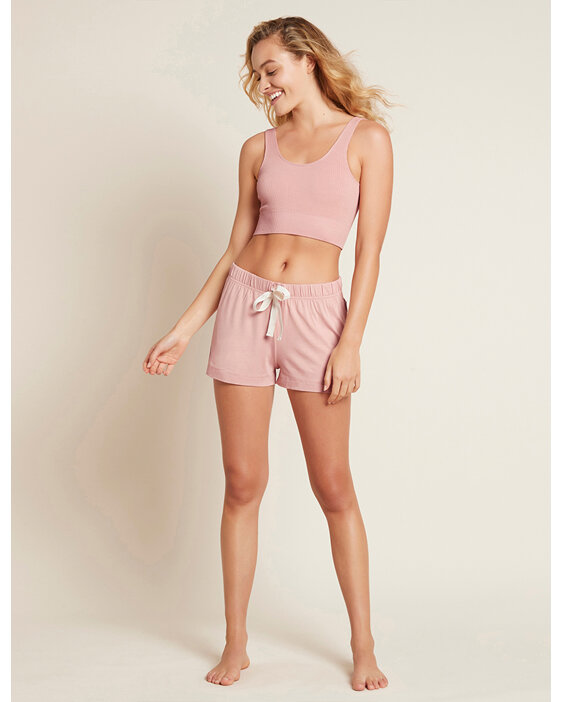 Boody Women's Goodnight Sleep Shorts - Dusty Pink / S