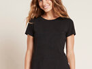 Boody Women's Goodnight Sleep Tee - Black / L