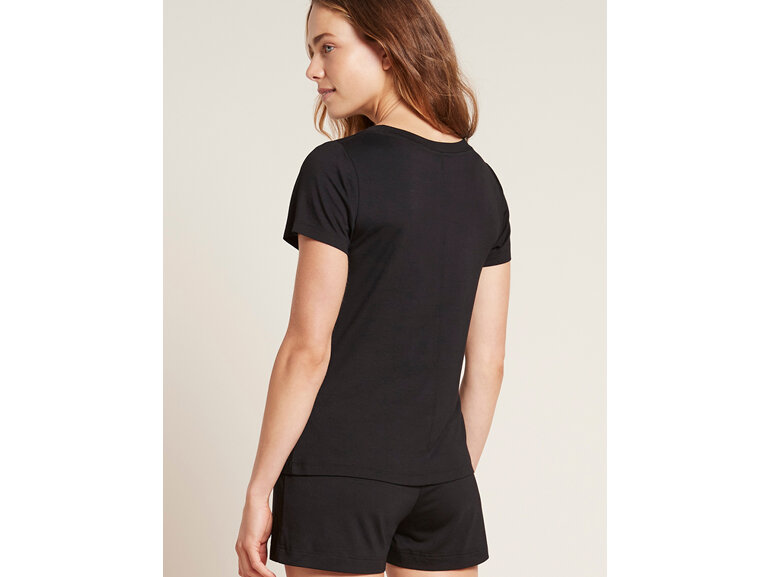 Boody Women's Goodnight Sleep Tee - Black / L