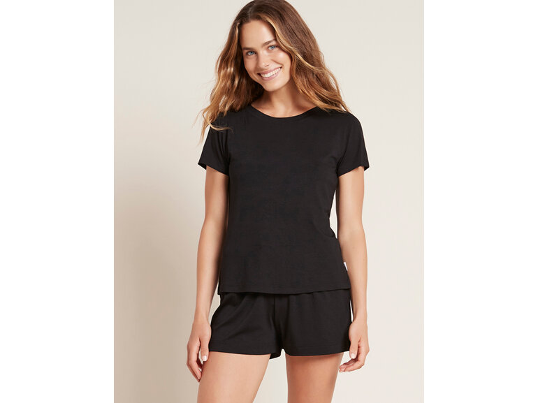 Boody Women's Goodnight Sleep Tee - Black / L