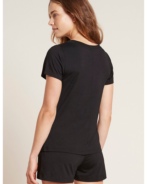 Boody Women's Goodnight Sleep Tee - Black / M