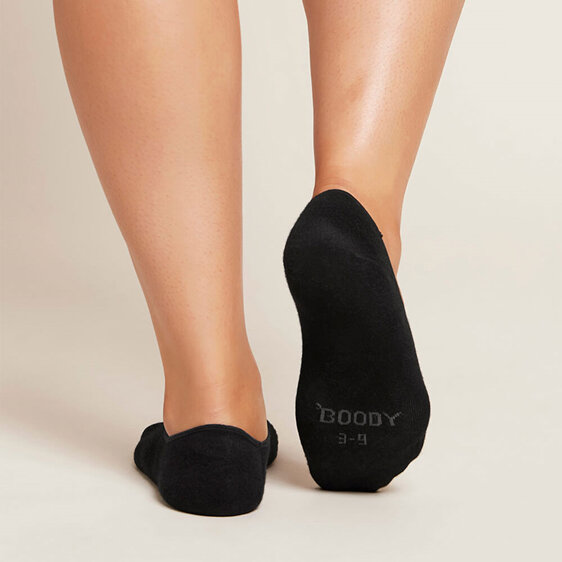 Boody Women's Hidden Socks - 2.0 - Black / 3-9