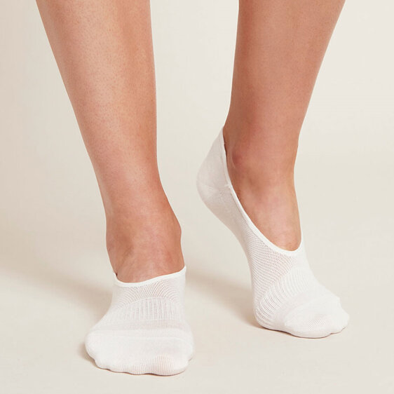 Boody Women's Hidden Socks White 3-9