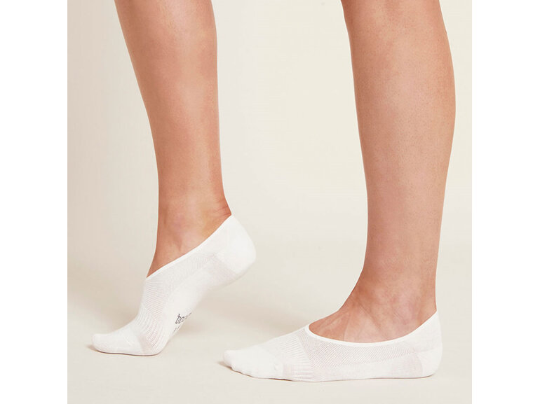 Boody Women's Hidden Socks White 3-9