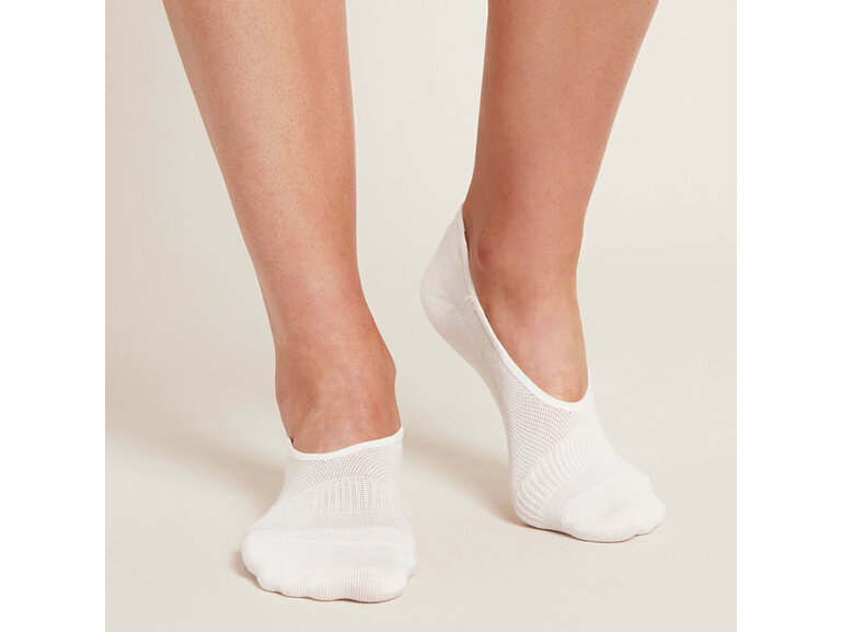 Boody Women's Hidden Socks White 3-9