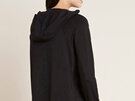 Boody Women's Long Sleeve Hooded T-shirt Black / L