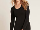 Boody Women's Long Sleeve Top Black XL