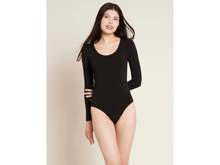 Boody Women's Longsleeve Bodysuit Black Large