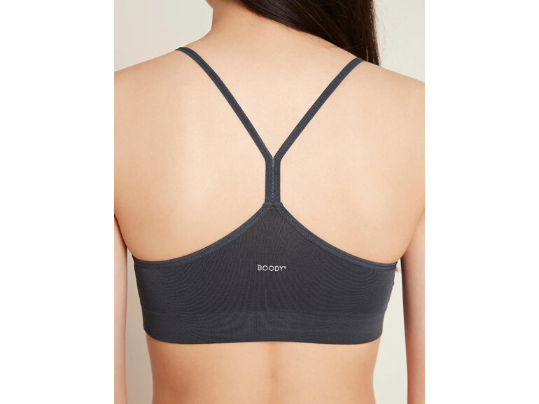 Boody Womens LYOLYTE Racerback Bra Storm / XS