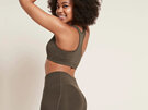Boody Women's Motivate 5' High-Waist Shorts - Dark Olive / M