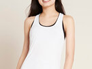 Boody Women's Racerback Active Tank Top White Large