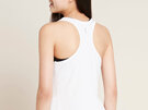 Boody Women's Racerback Active Tank Top White Medium