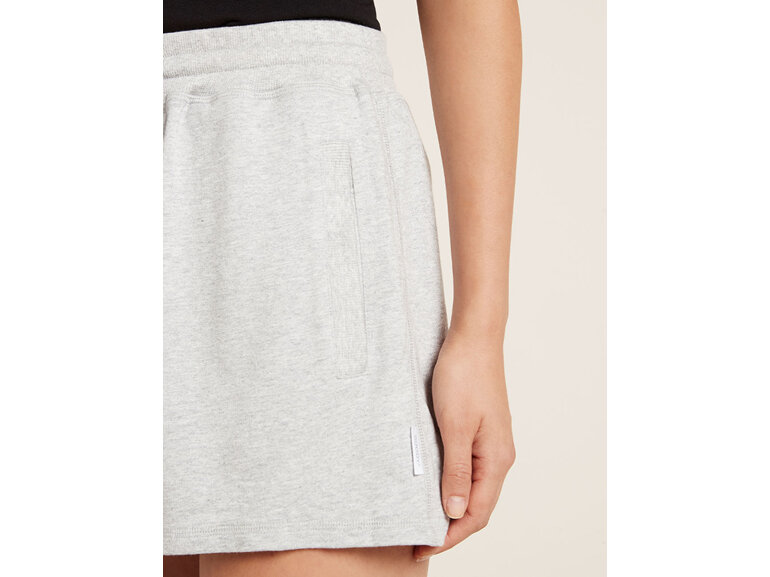 Boody Women's Weekend Sweat Shorts - Grey Marl / M