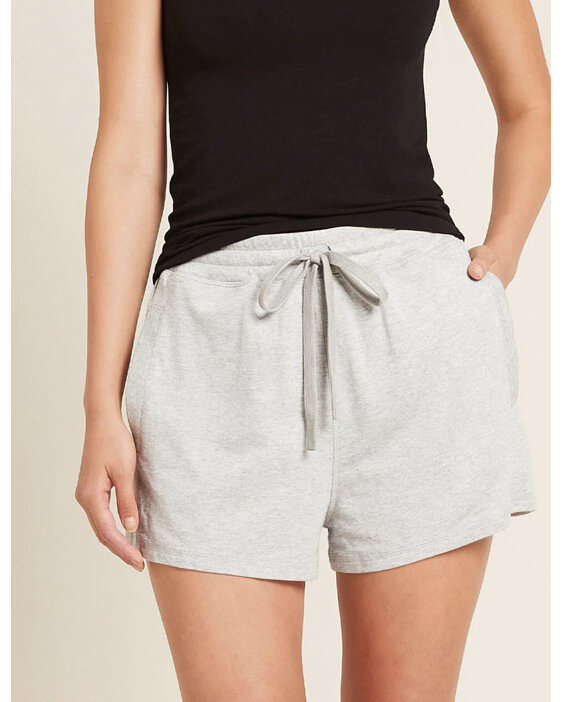 Boody Women's Weekend Sweat Shorts - Grey Marl / S