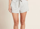 Boody Women's Weekend Sweat Shorts - Grey Marl / XL