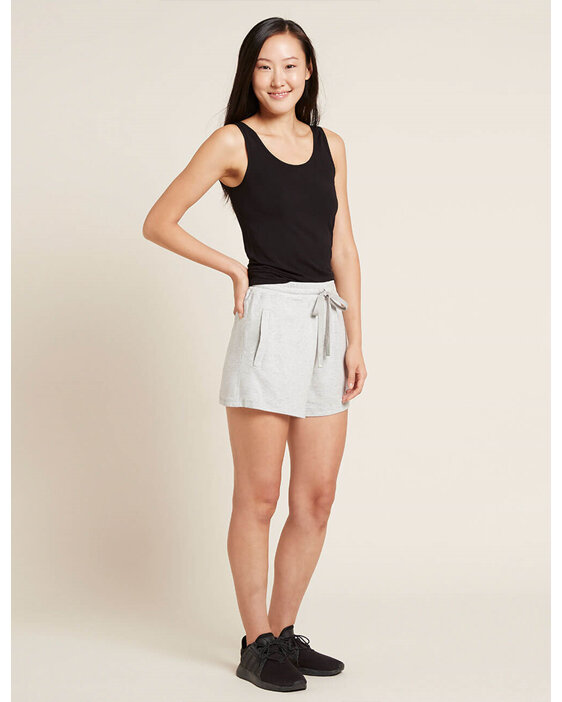 Boody Women's Weekend Sweat Shorts - Grey Marl / XL
