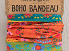 Border Print Boho Bandeau