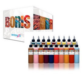 Boris from Hungary Color Pigment Series Tattoo 19 Ink set 1 oz