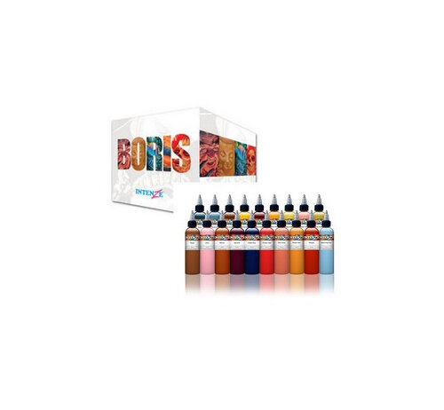 Boris from Hungary Color Pigment Series Tattoo 19 Ink set 1 oz