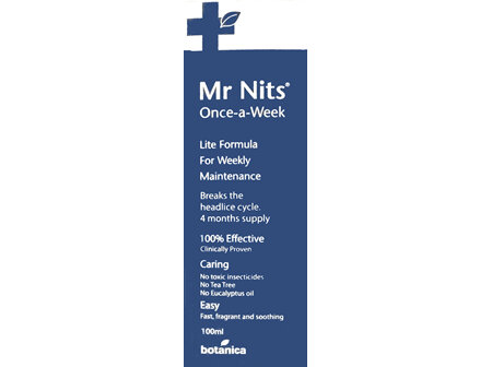 Botanica Mr Nits Once-a-week 100ml