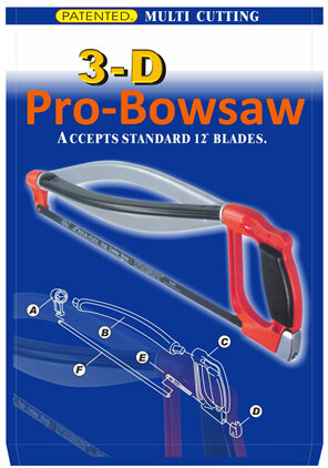 Bowsaw with two blades