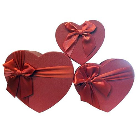 Box of Hearts set of 3 8420