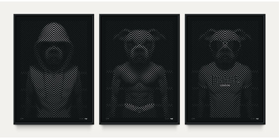 Boxer Boxer - Triptych