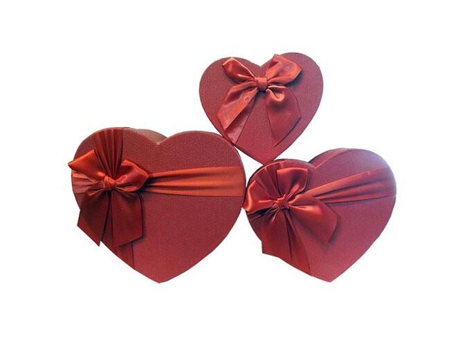 #box#set3#small#medium#large#lidded#heart#red#ribbon