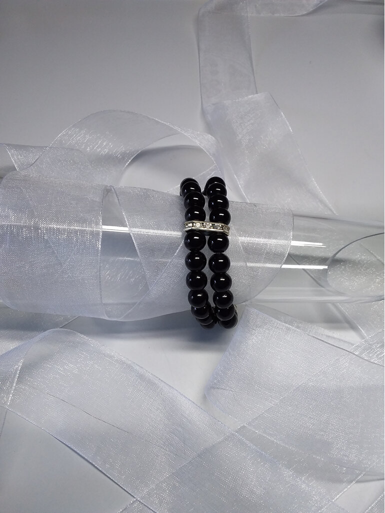 #bracelet#corsage#diamantee#pearl