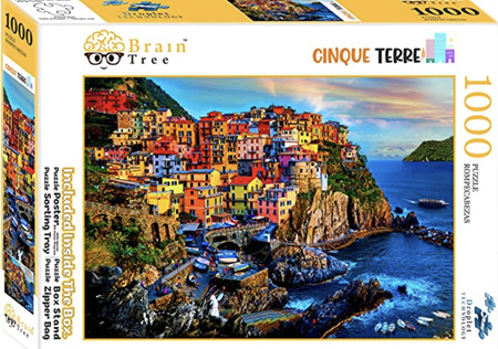Braintree 1000 Piece Jigsaw Puzzle: Cinque Terre