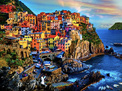 Braintree 1000 Piece Jigsaw Puzzle: Cinque Terre  buy at www.puzzlesnz.co.nz