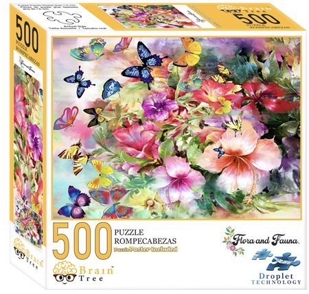 Braintree 500 Piece Jigsaw Puzzle: Flora & Fauna