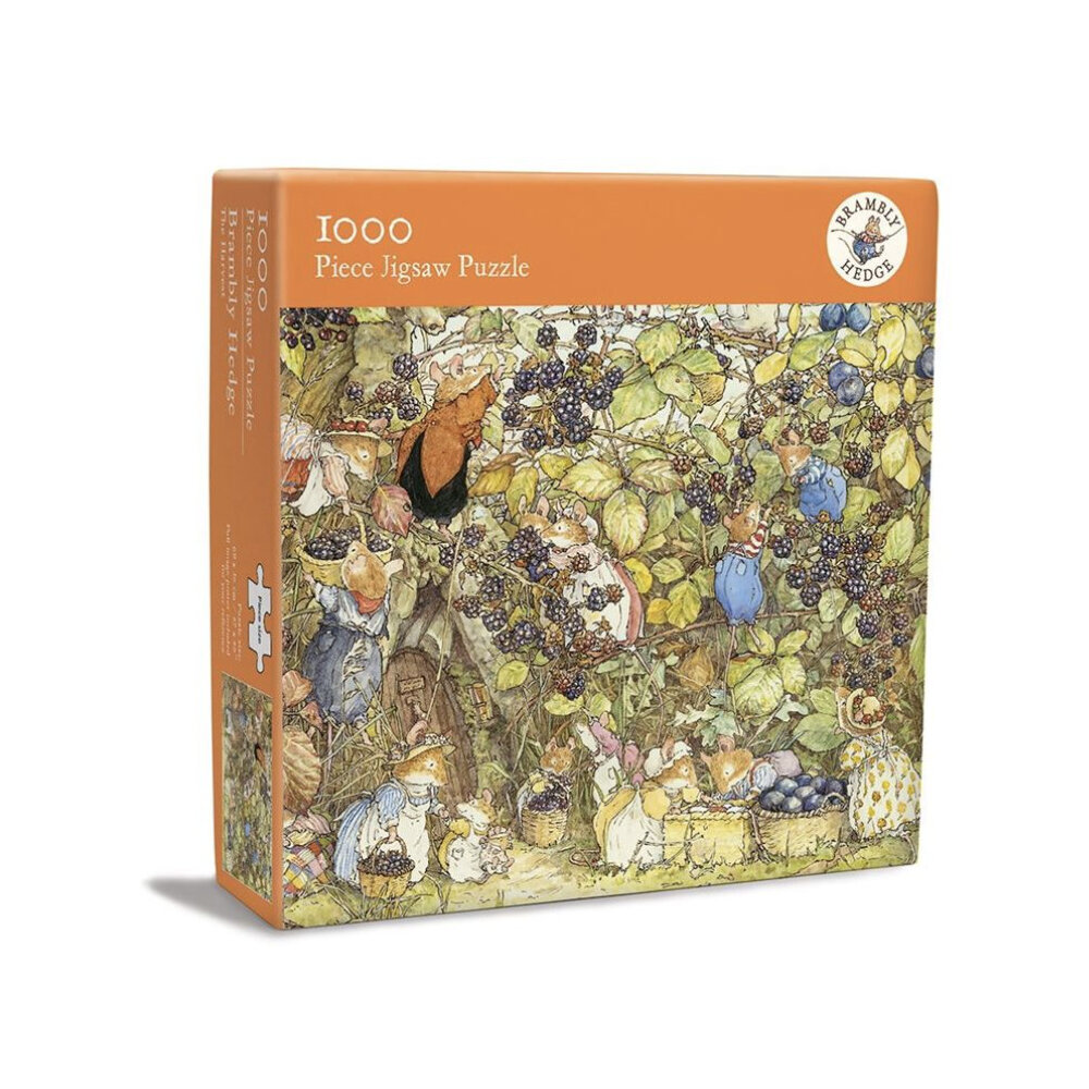 Brambly Hedge Blackberry Picking The Harvest 1000 Piece Puzzle