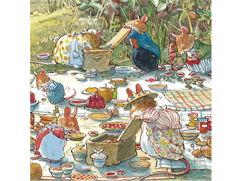 Brambly Hedge Picnic Time 8 Notecards
