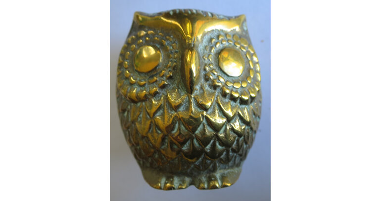 Brass owls