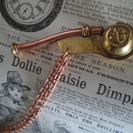Brass Shipman's Whistle