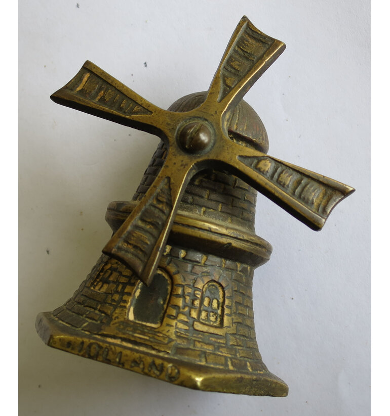 Brass windmill bell
