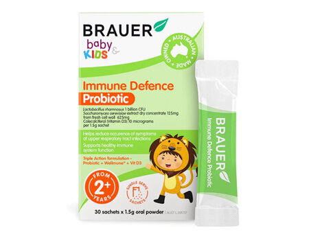 Brauer Baby & Kids Immune Def Probiotic 30 Sachets