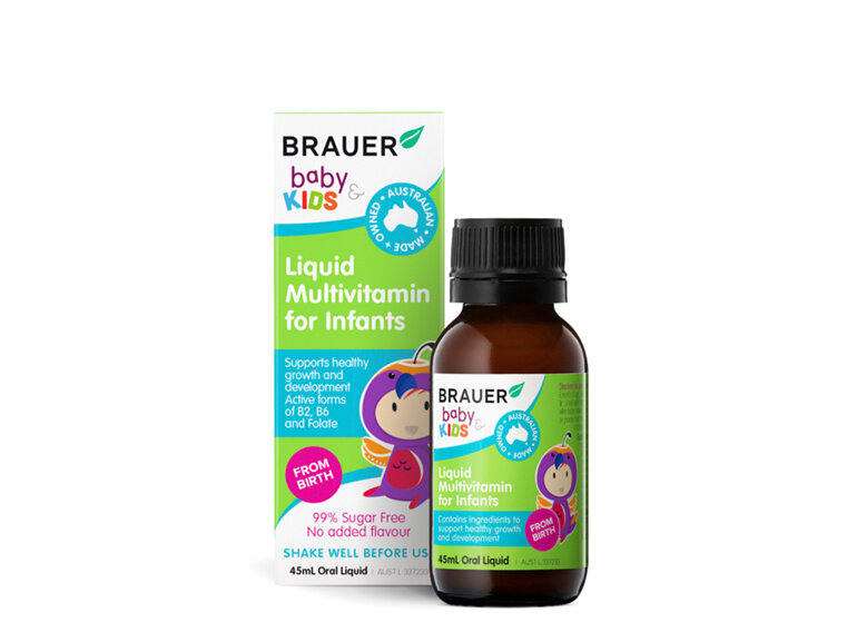 Brauer Baby & Kids Liquid Multivitamins 45ml