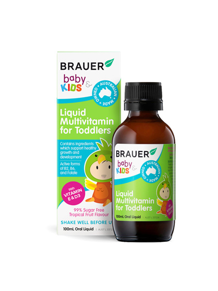 Brauer Baby & Kids Liquid Multivitamins for Toddlers 100ml