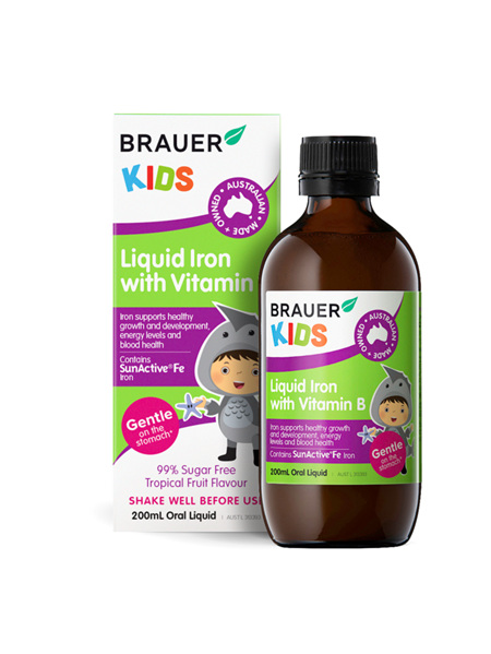 Brauer Kids Liquid Iron with Vit B 200ml