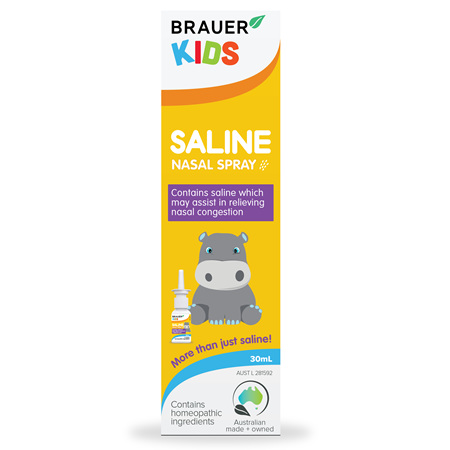 Brauer Kids Saline Nasal Spray 30mL
