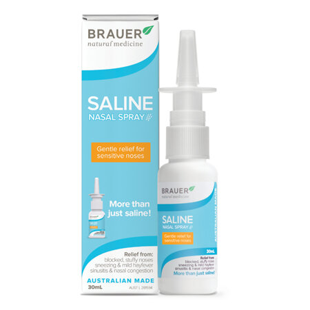 Brauer Saline Nasal Spray 30mL